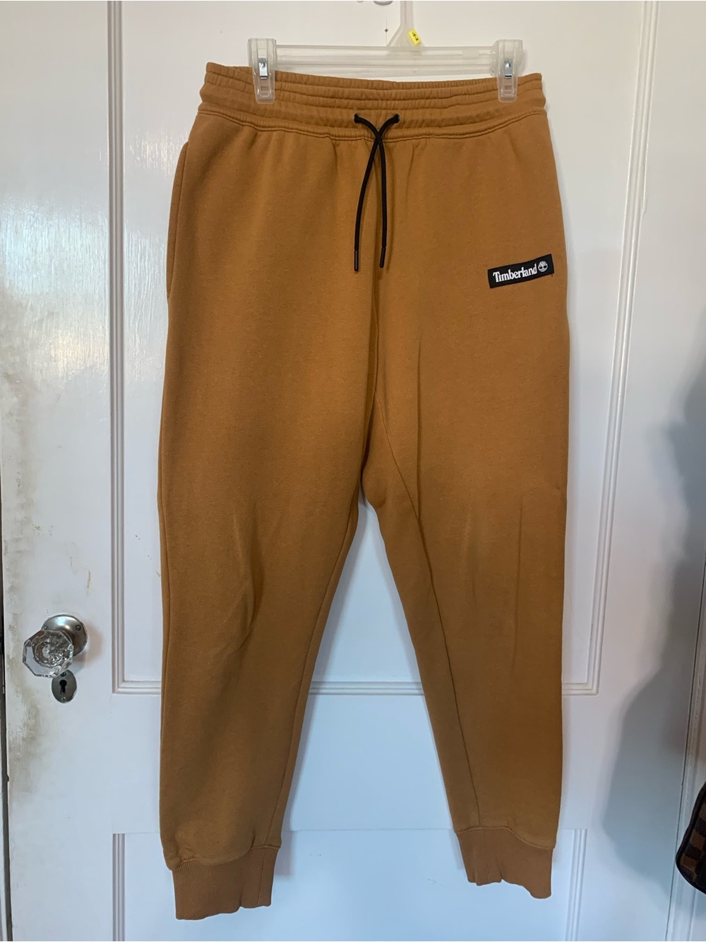 Timberland Men's Caramel/Tan Fleece Jogger Pants